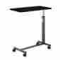 36641 Over Bed Tables Hospital Tray Table Adjustable Overbed Bedside Rolling 763152236641