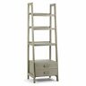 3axcsaw-06-gr Simpli Home Sawhorse Solid Wood Inch Distressed Grey Drawers