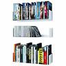 3xhn426 Wallniture Bali Shape Bookshelves Mountable Metal Cd Dvd 752830236219