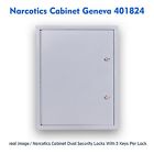 401824 Narcotics Cabinet Dual Security Locks Geneva With 2 Keys Per Lock White 401824 Narcotics Cabinet Dual Security Locks Geneva With 2 Keys Per Lock White