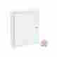 401924 Double Door Narcotics Geneva Medical Storage Cabinet Single Security Lock 2 Keys White