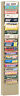 411-75 Durham Tan Large Pocket Literature Rack 714334411752