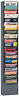 411-95 Durham Gray Large Pocket Literature Rack 714334411950