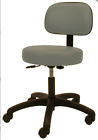 4350 Winco Stool Black Vinyl Gas