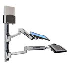 45-359-026 Ergotron Lx Wall Monitor Keyboard Mount System Cpu Holder