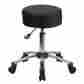 48606 Flash Furniture Rolling Medical Stool Adjustable Doctor Dentist Tattoo Salon Lab Chair Black 847254048606
