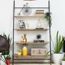 5060519941183 Madeleine Home Lasalle Ladder Bookcase Shelf Large Black
