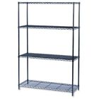 5291bl Safco Industrial Wire Shelving Steel Plastic 073555529128