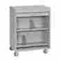 5424-32 Sandusky Buddy Locking Hipaa Medical Cart Platinum 025719542481