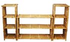 5966 Piece Shelf System Natural Bamboo 682821791376