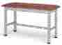 4904-706 599.95 Dalmation Treatment Table Hausmann Industries New 4904 Dalmatian Slate Blue