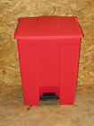 6145 Rubbermaid Red Trashcan Medical Wastebasket
