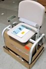 66011-3dg Clinton Phlebotomy Blood Draw Chair Flip Arm No Drawer Cream