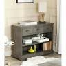 683726135432 Safavieh Prudence Grey Storage Bookshelf Unit Multi