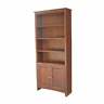 727506545933 International Concepts Shaker Bookcase Espresso Transitional