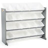 74836760 Great Deals Wooden Kids Toy Storage Organizer With Plastic Bins