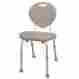 770-540 Aquasense Bath And Shower Chair W Non-slip Comfort Seat Backrest Pebble Taupe 775757705408