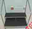 7764mr Blickman Mr-safe Double-step Foot Stool W Two Hand Rails