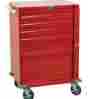 V30-6b-mauve 799.95 V-series Drawer Crash Cart Harloff New V30-6b 6 Drawers Mauve Color