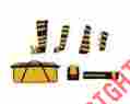 8039 Red Leaf Splint Fracture Kit With Adult Child Leg Arm Immobilization Paramedic