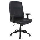 80713h Interion Big And Tall Executive Chair Leather High 707022347747
