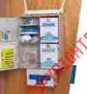 8569 Tidi P2 Isolation Station Door Mountable W Glove Dispenser New In Box
