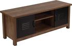 889142215134 Undisclosed Crosscut Oak Wood Grain Finish Storage Bench