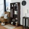 1-cabinet 889435562686 Furniture Of America Jika Contemporary Walnut