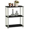 Pbf-0283-106 894544002510 Momentum Furnishings Tier Black Finish With Silver Accents