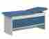 9070-27 Adjustable Back Wooden Treatment Exam Table Clinton Industries New Adj W Cabinet Aztec Blue 839.95