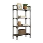 92327  Acme Furniture Gorden Bookshelf Weathered Oak Antique Silver 840412081613