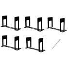 93051 930515packbun Bookends Inches Base Black Pairs Bundle Includes Letter 793611154599