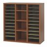 9441cy Safco Products Apres Modular Storage Literature Organizer Cherry