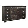 8849040 98246 Coast To Eight Drawer Two Sliding Door Credenza 884904982460