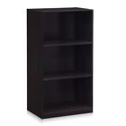 99736dwn Furinno Basic Bookcase Storage Shelves Dark Walnut 816718024128