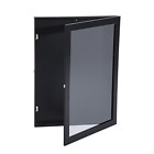Ac0-001 Homcom Wooden Wall Mounted Jersey Memorabilia Shadow Box 799932995699