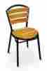 Al-308tk Florida Seating Sand Key Side Chair Stackable Black