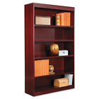 Bcs56036my Ale Alera Square Corner Bookcase Mahogany Finish Veneer