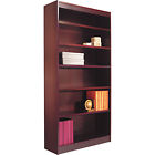 Bcs67236my Ale Alera Square Corner Bookcase Mahogany Finish Veneer