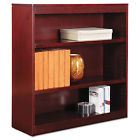 Alebcs33636my Alera Square Corner Wood Veneer Bookcase Mahogany 042167100230
