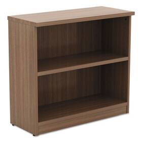 Alera 042167304706 Valencia Series Bookcase Two-shelf 31 3/4w X 14d 29 1/2h Modern Walnut