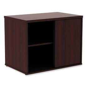 Alels593020my Alera Open Office Low Storage Cab Cred 29 1/2w X 19 1/8d 22 7/8h Mahogany
