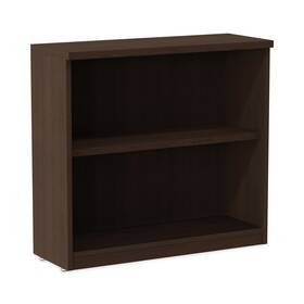 Aleva633032es Alera Valencia Series Bookcase Two-shelf 31.75w X 14d 29.5h Espresso Aleva6330