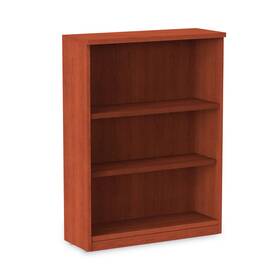 Aleva634432mc Alera Valencia Series Bookcase Three-shelf 31.75w X 14d 39.38h Med Cherry Alev