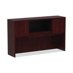 Va286015my Alera Valencia Hutch With Doors Mahogany