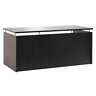 66x23-5-8x29.5 Alese256624es Alera Credenza Shell Espresso 0042167303280