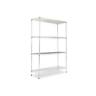 Alesw504818sr Alera Industrial Wire Shelving Starter Kit Silver 042167923310