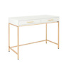 Als42-wh Osp Designs Alios Desk With Gloss Finish White 090234464396