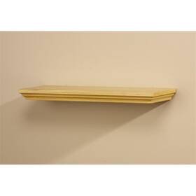 Vil824ok Amore Designs Wood Shelving Villages Oak Straight Shelf- 24 Inch