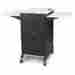 B-34724 Balt Adjustable Height Side Shelf For Optima Gm And Em With Movable Metal Cart